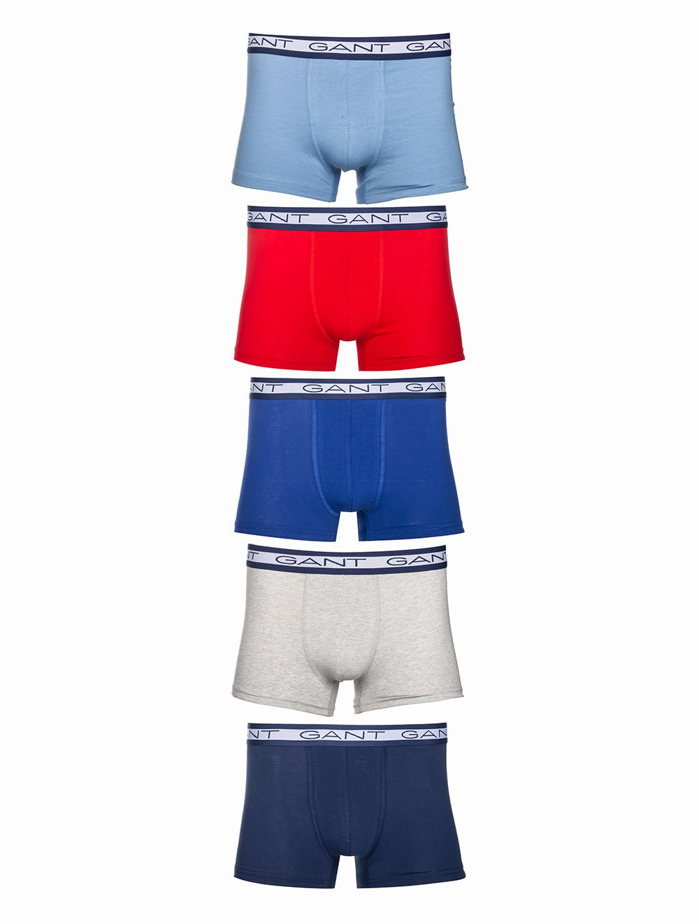 5-Pack Basic Trunks Light Grey Melange