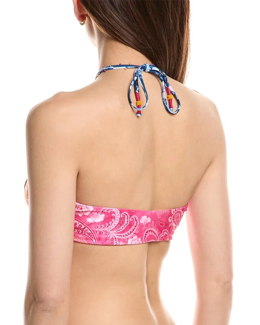 Agua Bendita Belly Bikini Top