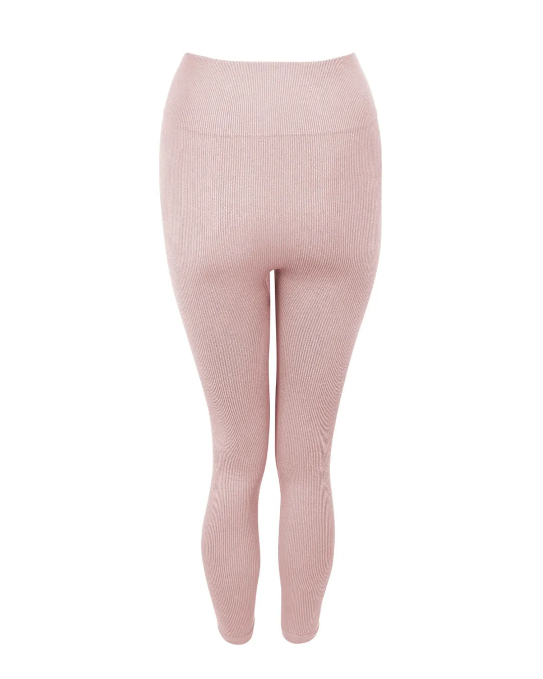 AWAKEN Ribbed Leggings | Blush
