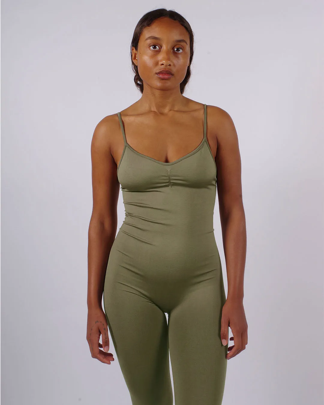 BALANCED Unitard | Olive