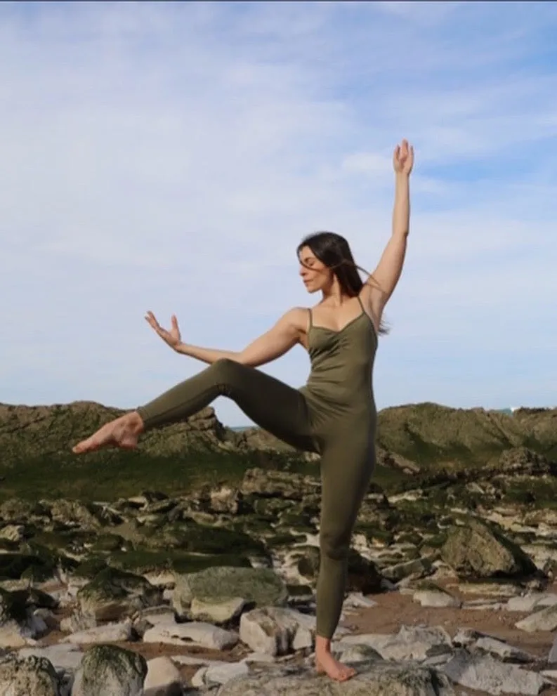 BALANCED Unitard | Olive