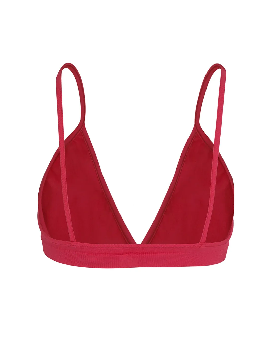BLISSFUL Bikini Bra Top | Cerise