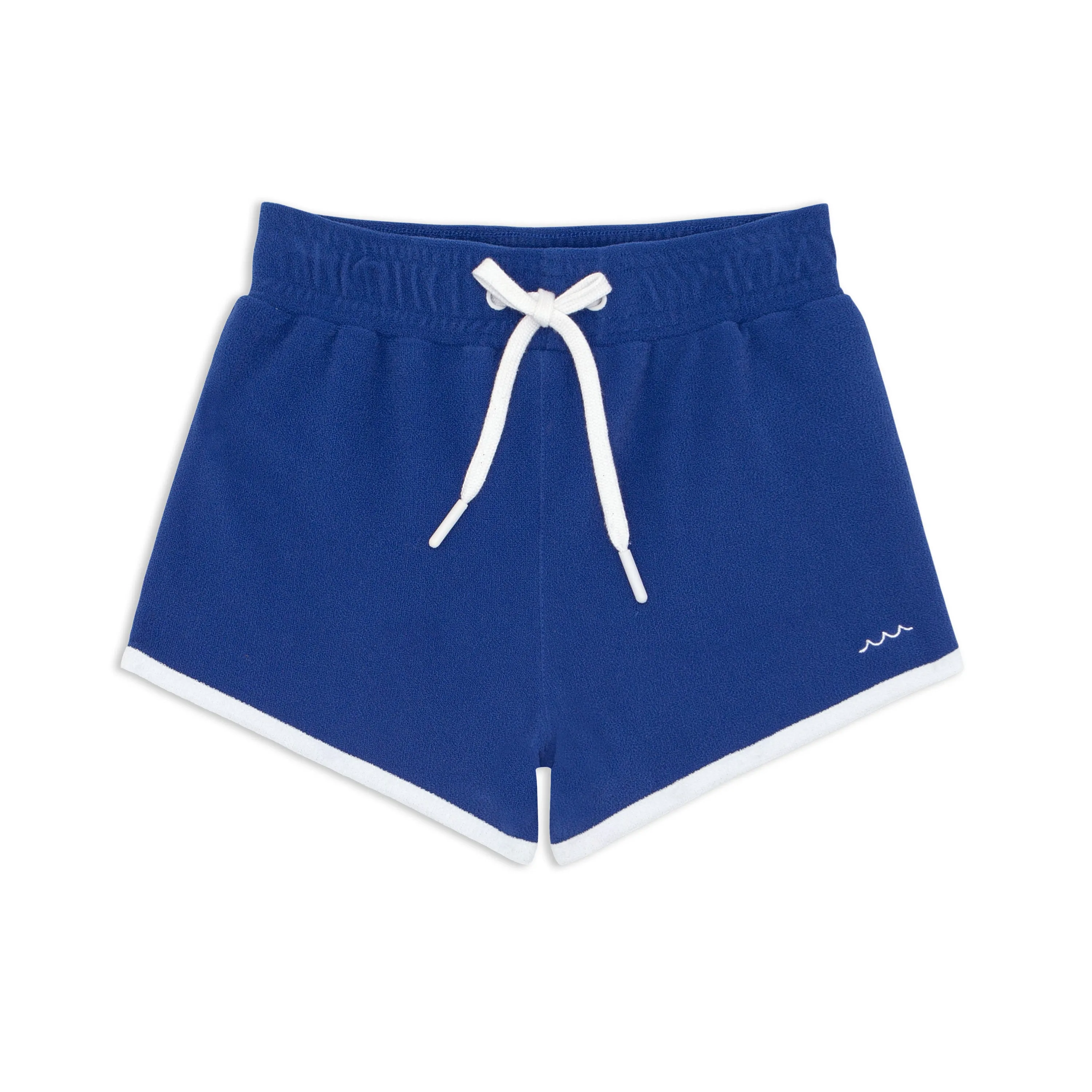 boys cove blue terry boardie