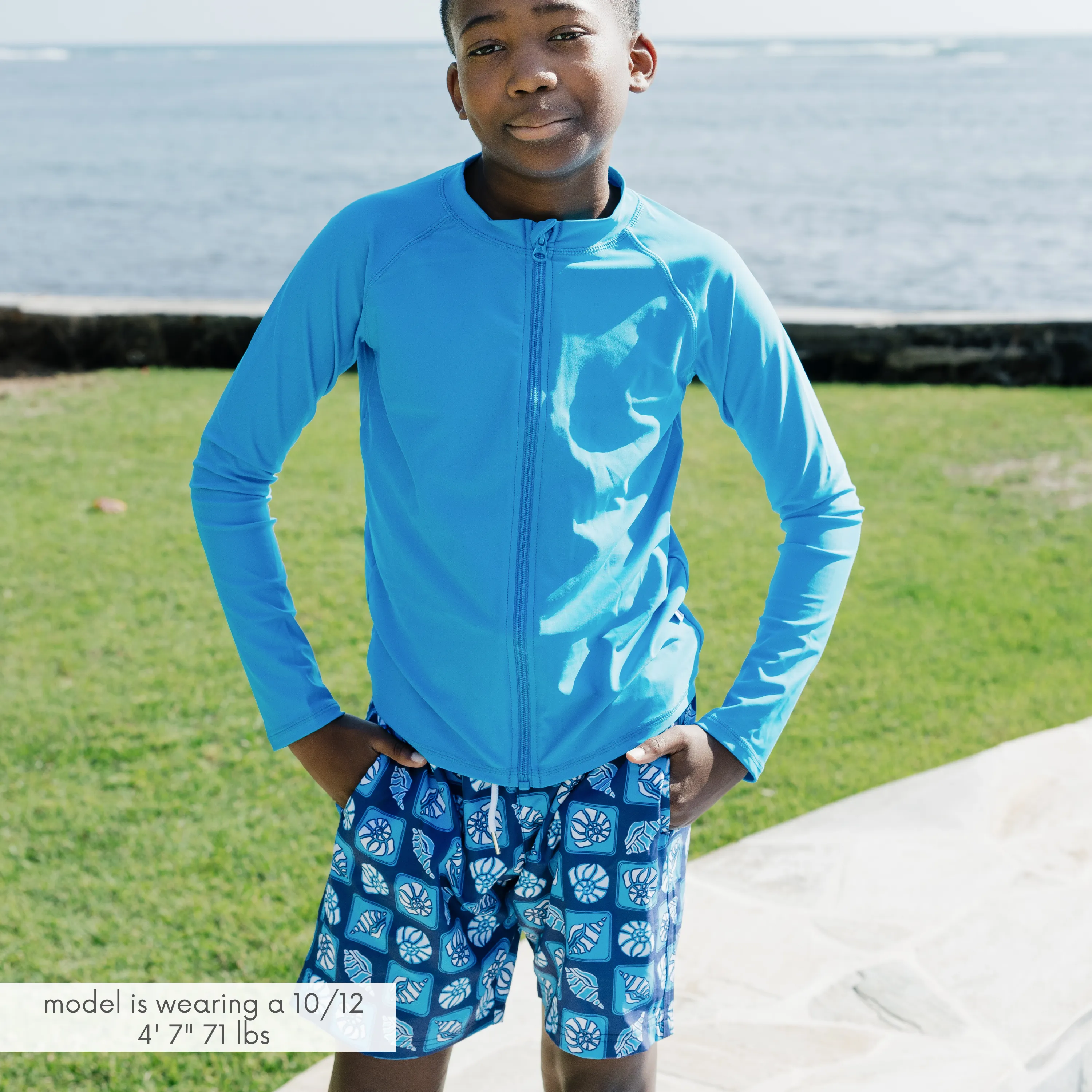 Boys Swim Trunks Boxer Brief Liner (sizes 6-14) | Coastal"