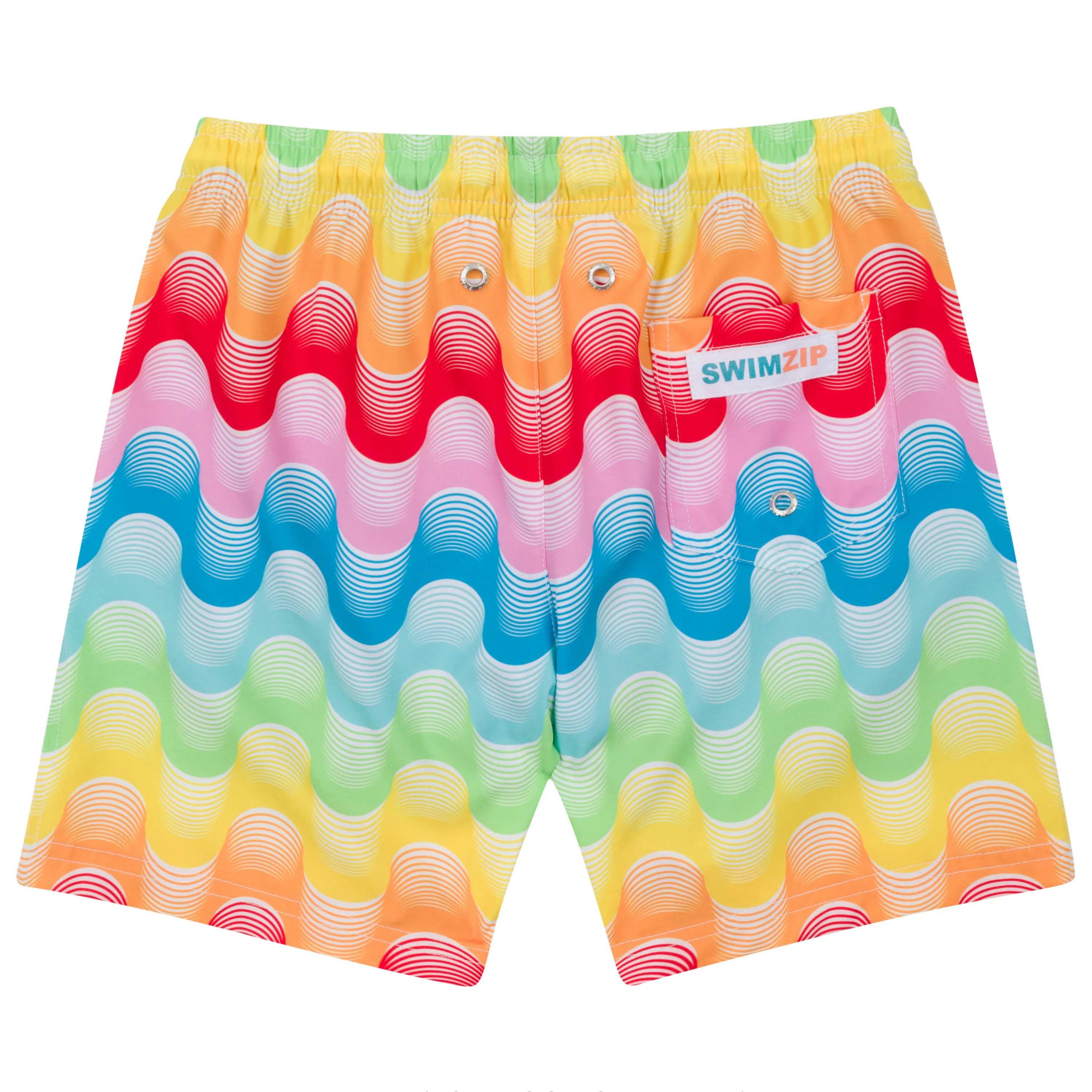 Boys Swim Trunks Boxer Brief Liner (sizes 6-14) | Surf's Up"