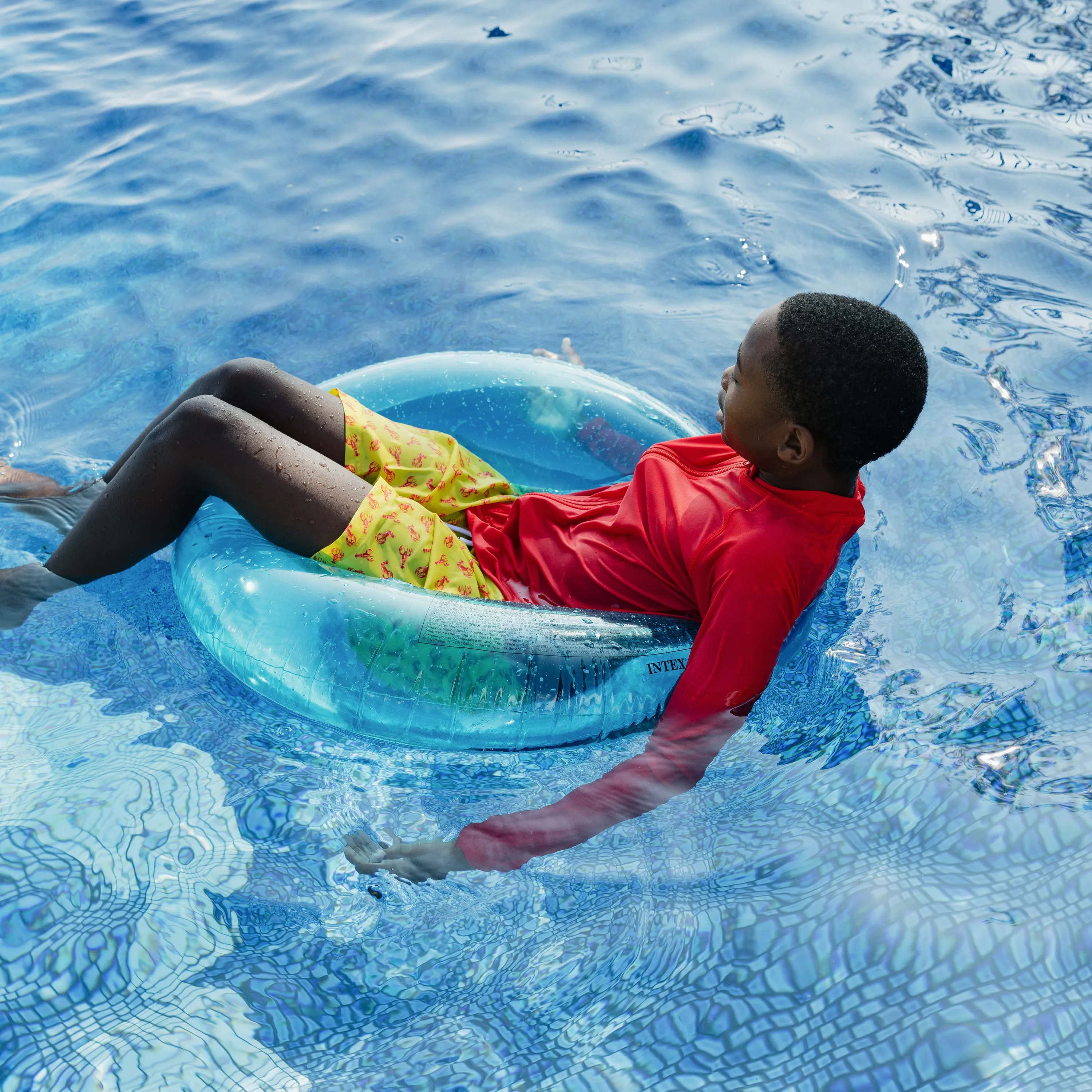 Boys Swim Trunks Boxer Brief Liner (sizes 6C14) | Lobster"