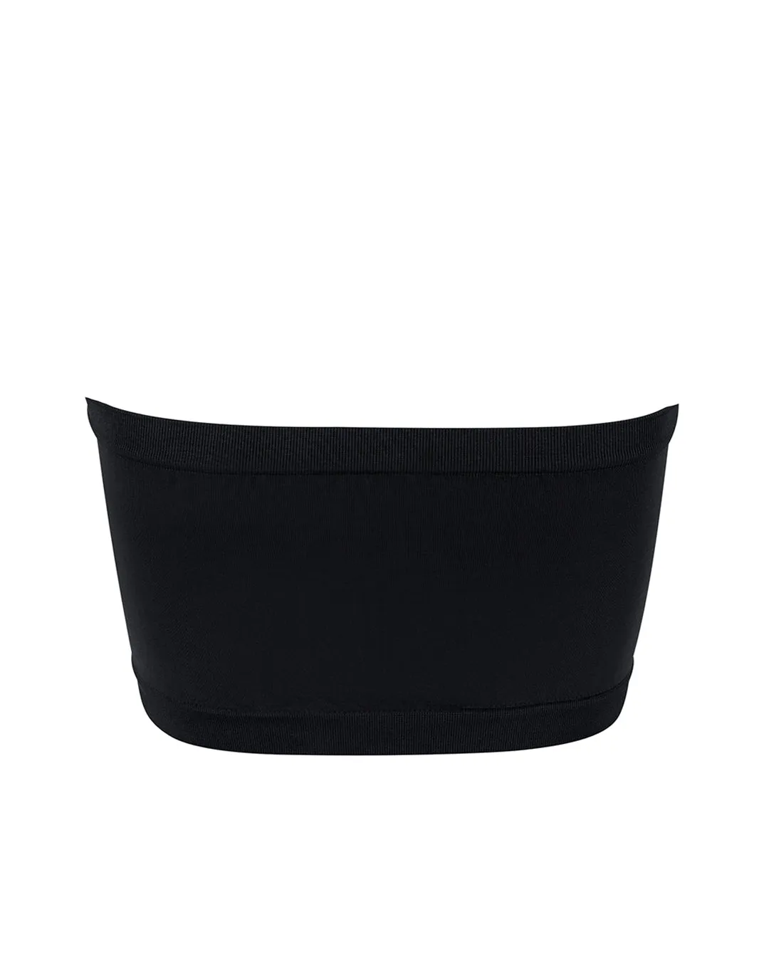 CAPTIVATING Bandeau Bra Top | Black