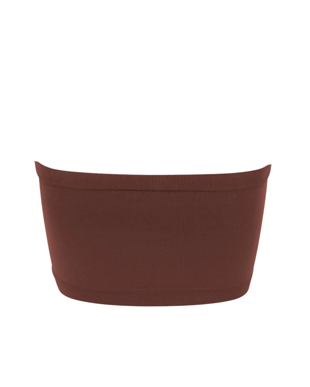 CAPTIVATING Bandeau Bra Top | Maroon
