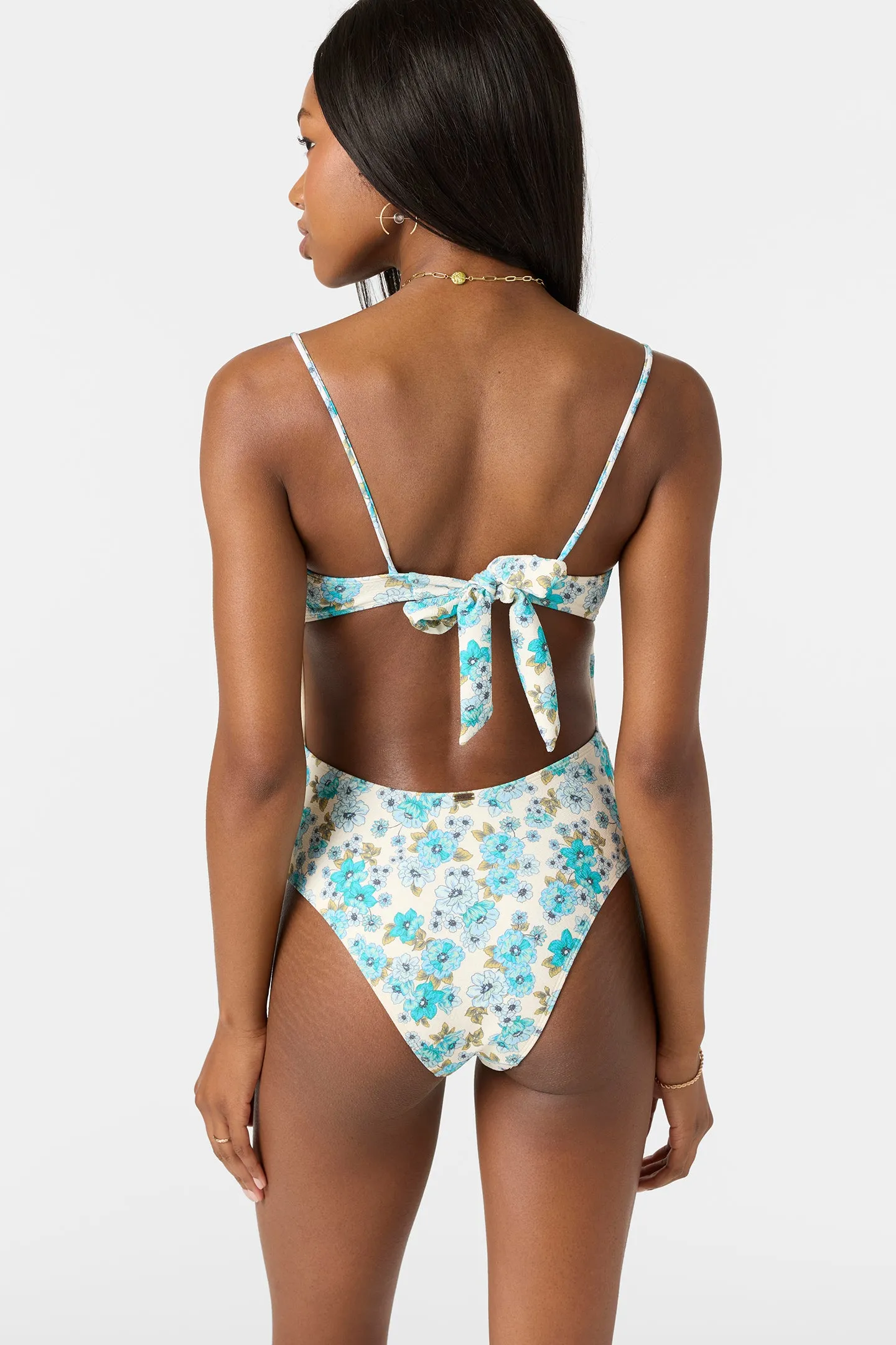 COASTAL FLORAL KAILUA ONE-PIECE