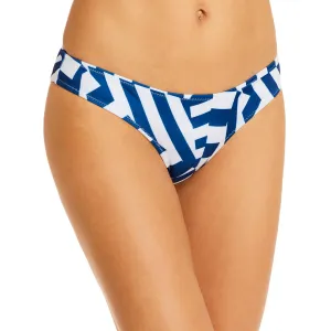 Desi Womens Geometric Lined Swim Bottom Separates