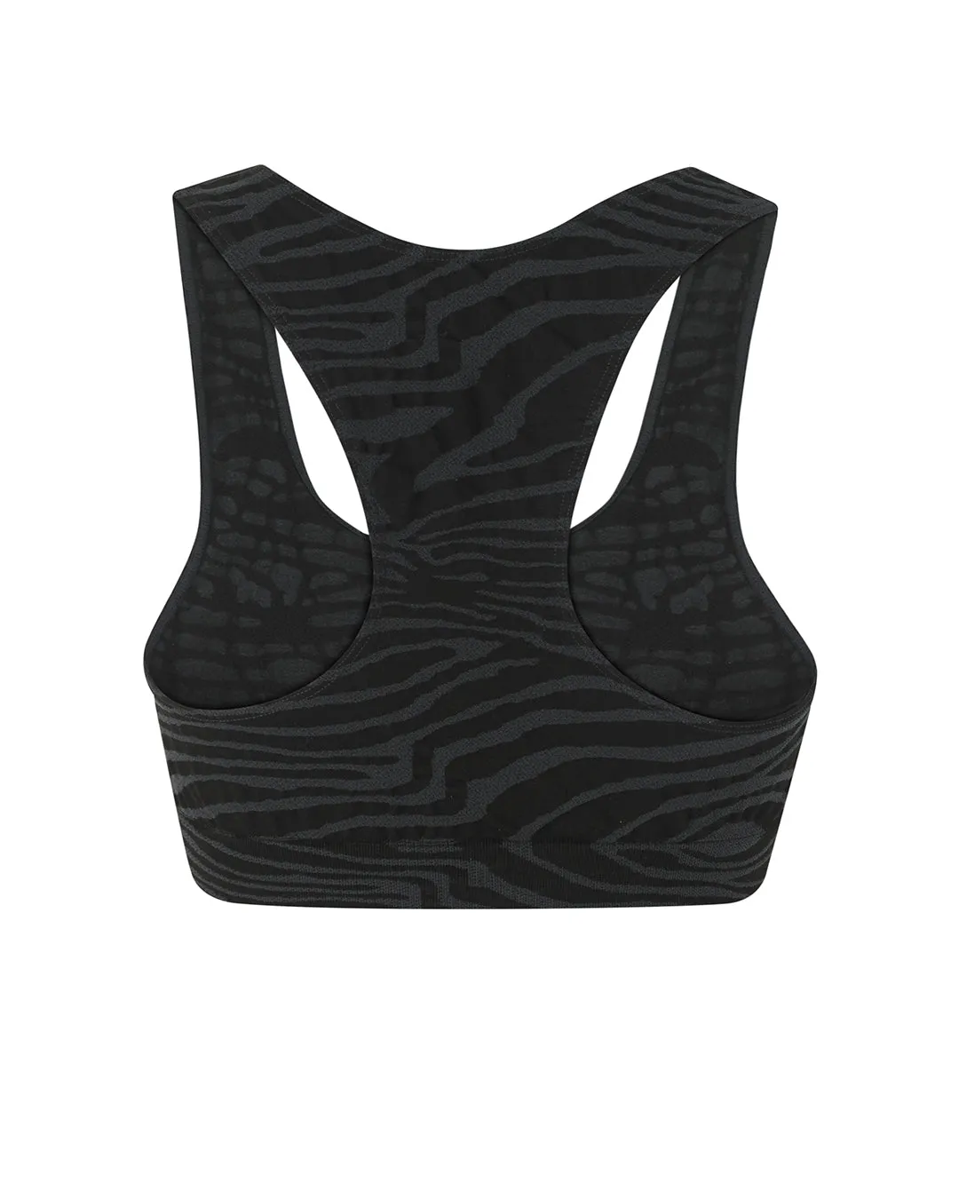 ELATED Bra Top | Zebra Jacquard