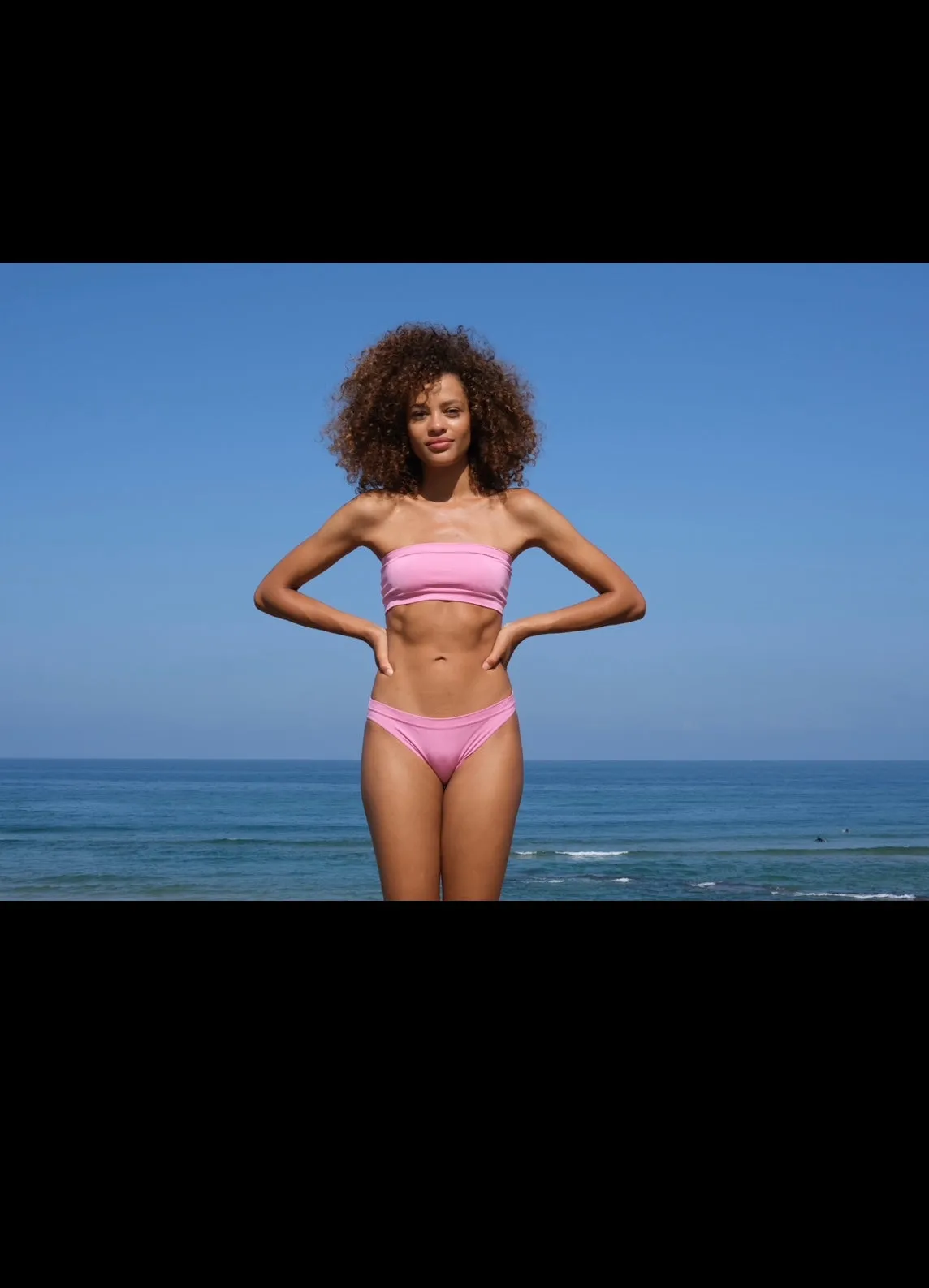 ENAMOURED Bandea Bikini Bra Top | Candy