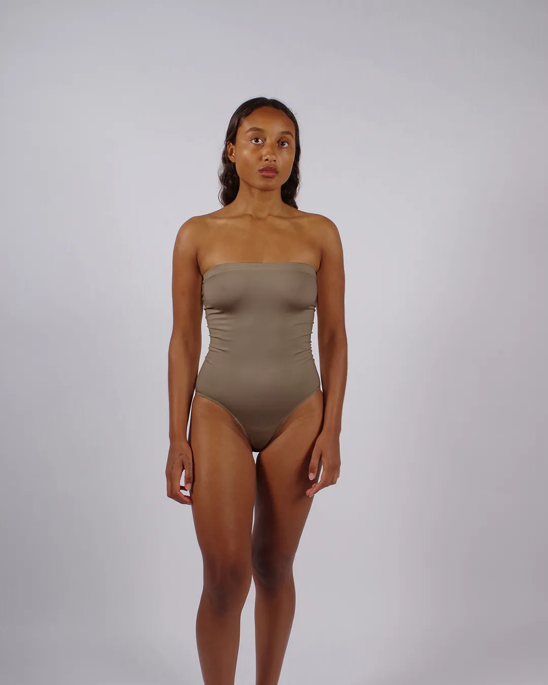 ENERGISED Body Swimsuit | Muddy Grey