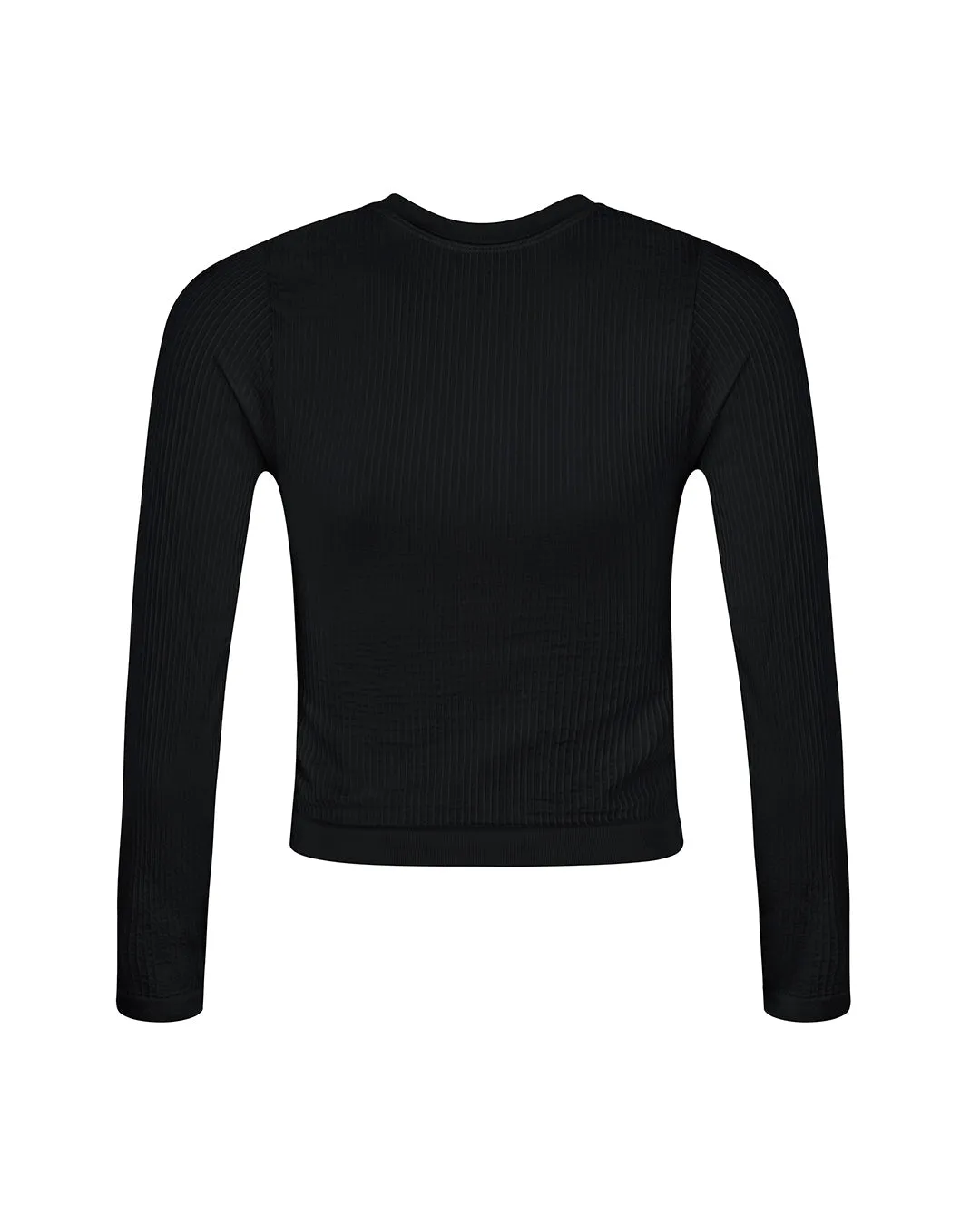 EQUILIBRIUM Wide Ribbed Top | Black