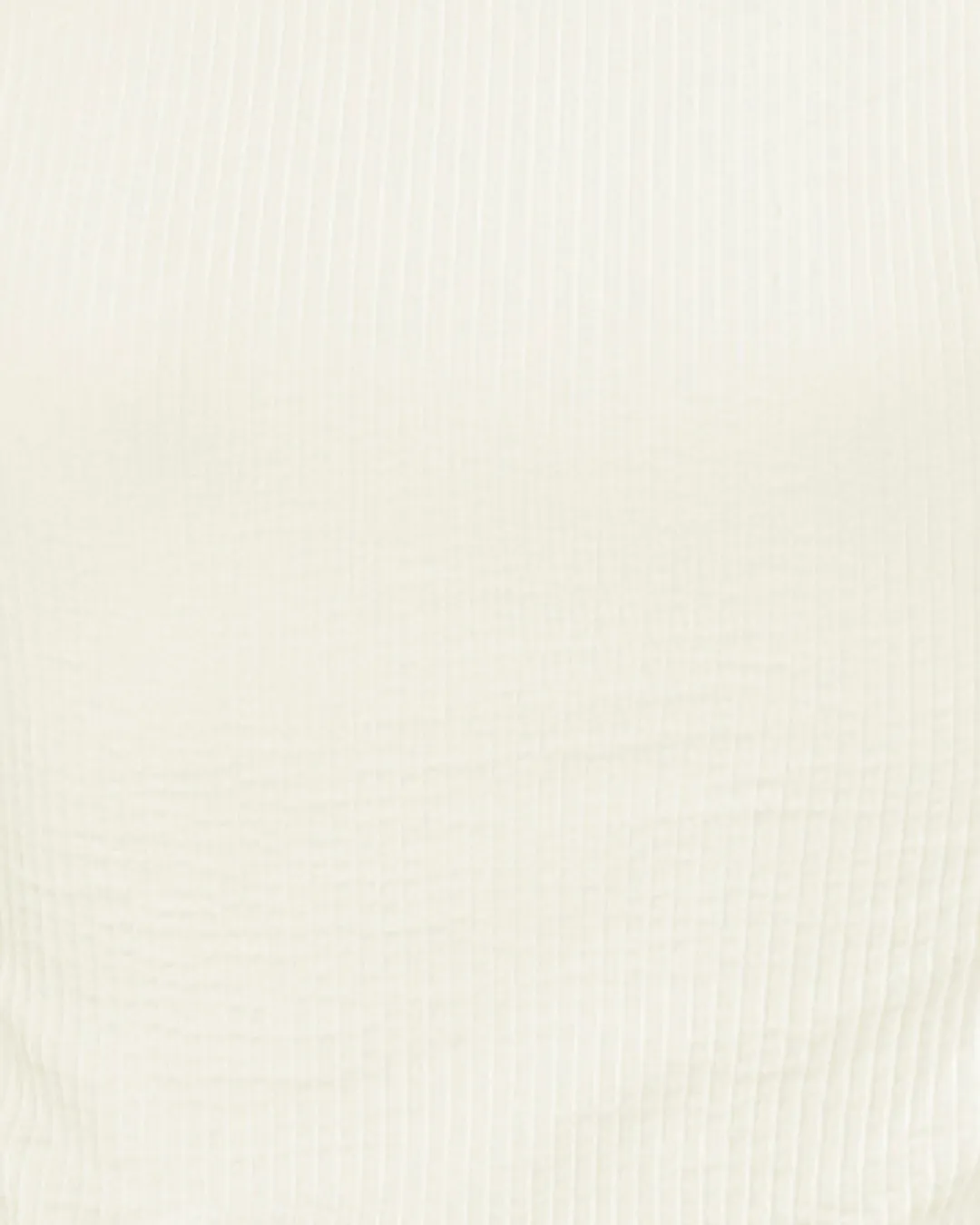 EQUILIBRIUM Wide Ribbed Top | Cream