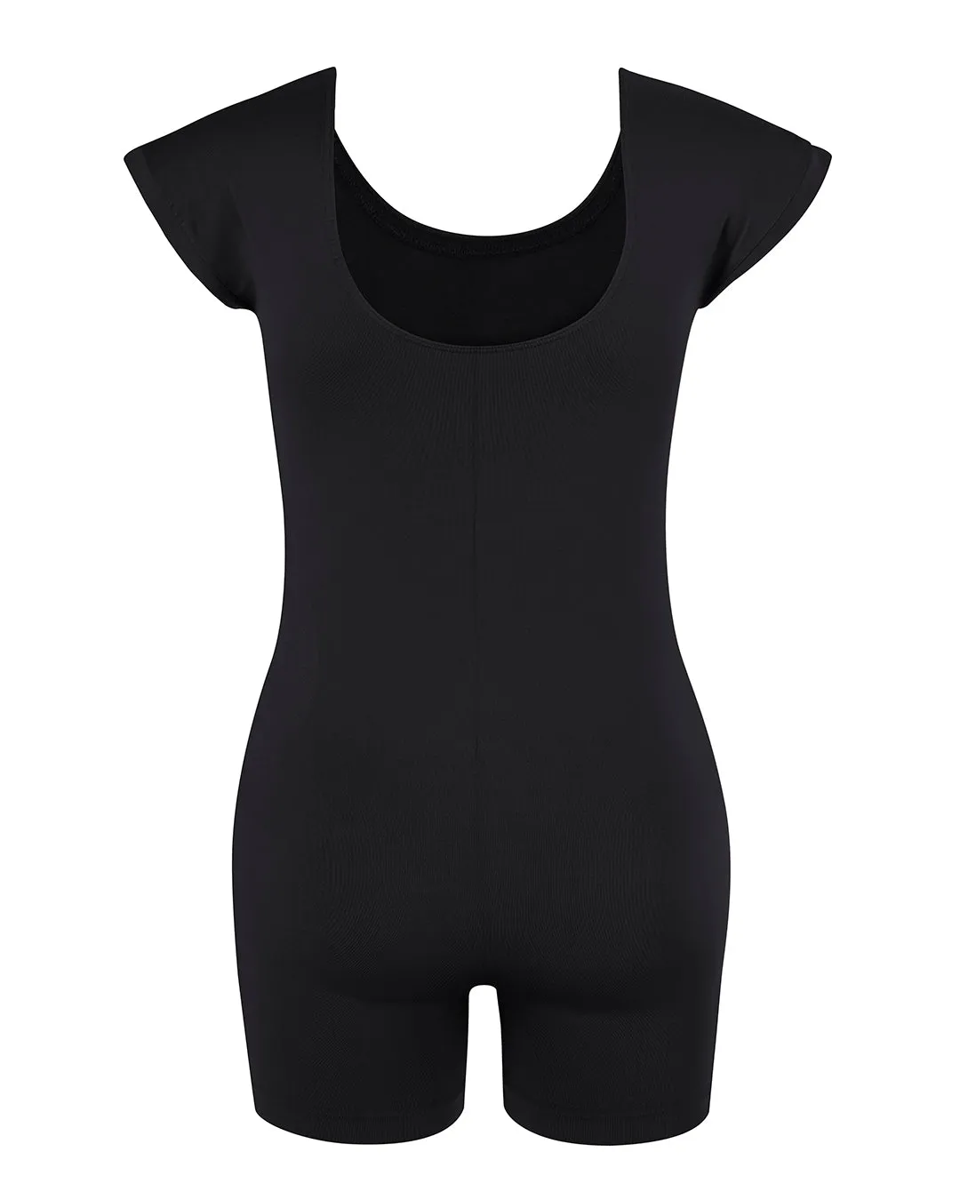 EUPHORIC Shorts Unitard | Black