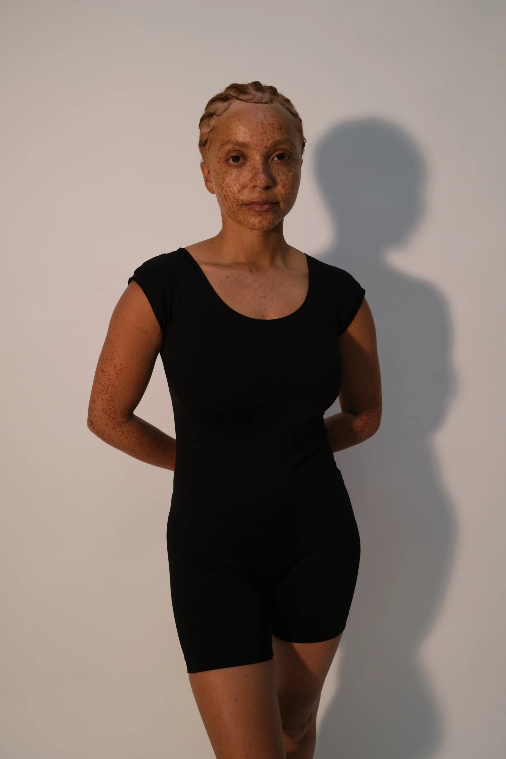 EUPHORIC Shorts Unitard | Black