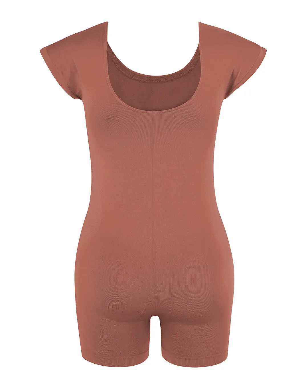 EUPHORIC Shorts Unitard | Rusty Pink