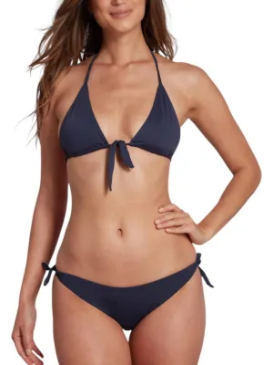 Fanny Tie Side Bikini Bottom In Navy