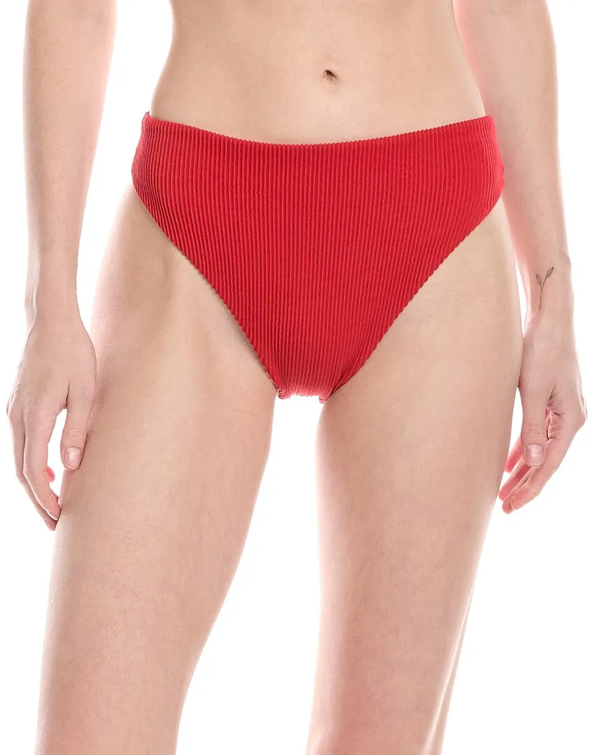 FARM Rio Red High Waist Bikini Bottom