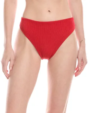 FARM Rio Red High Waist Bikini Bottom