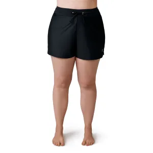 Free Country Women's Plus Size Drawstring Swim Short