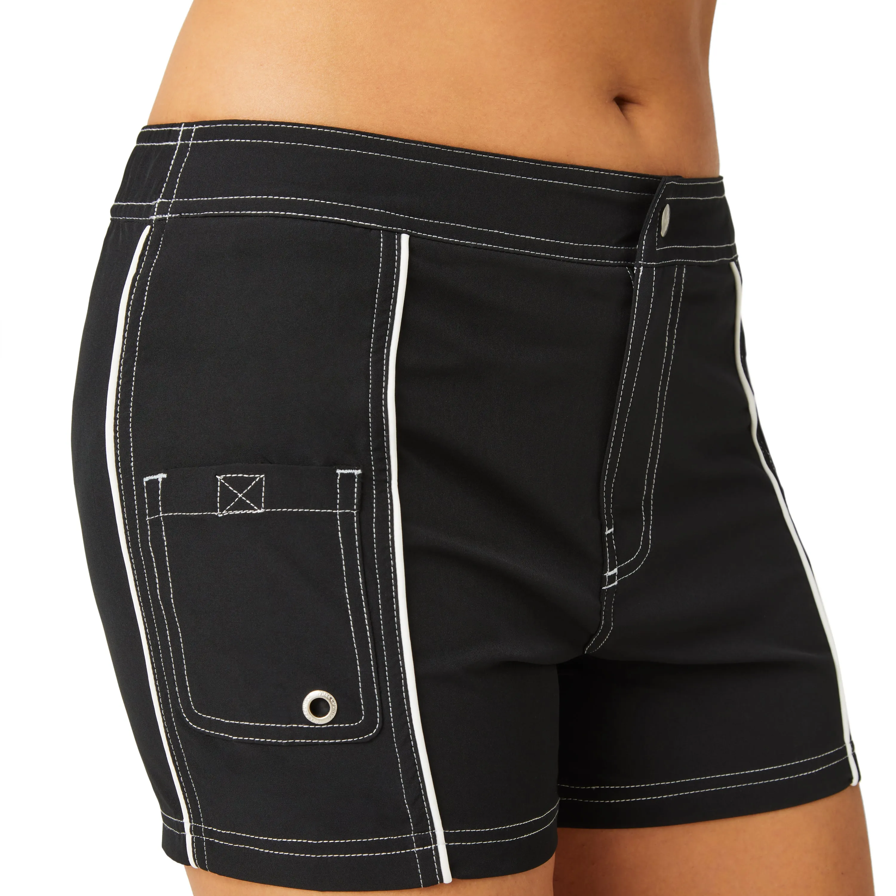 Free Country Women's Woven Stretch Swim Short