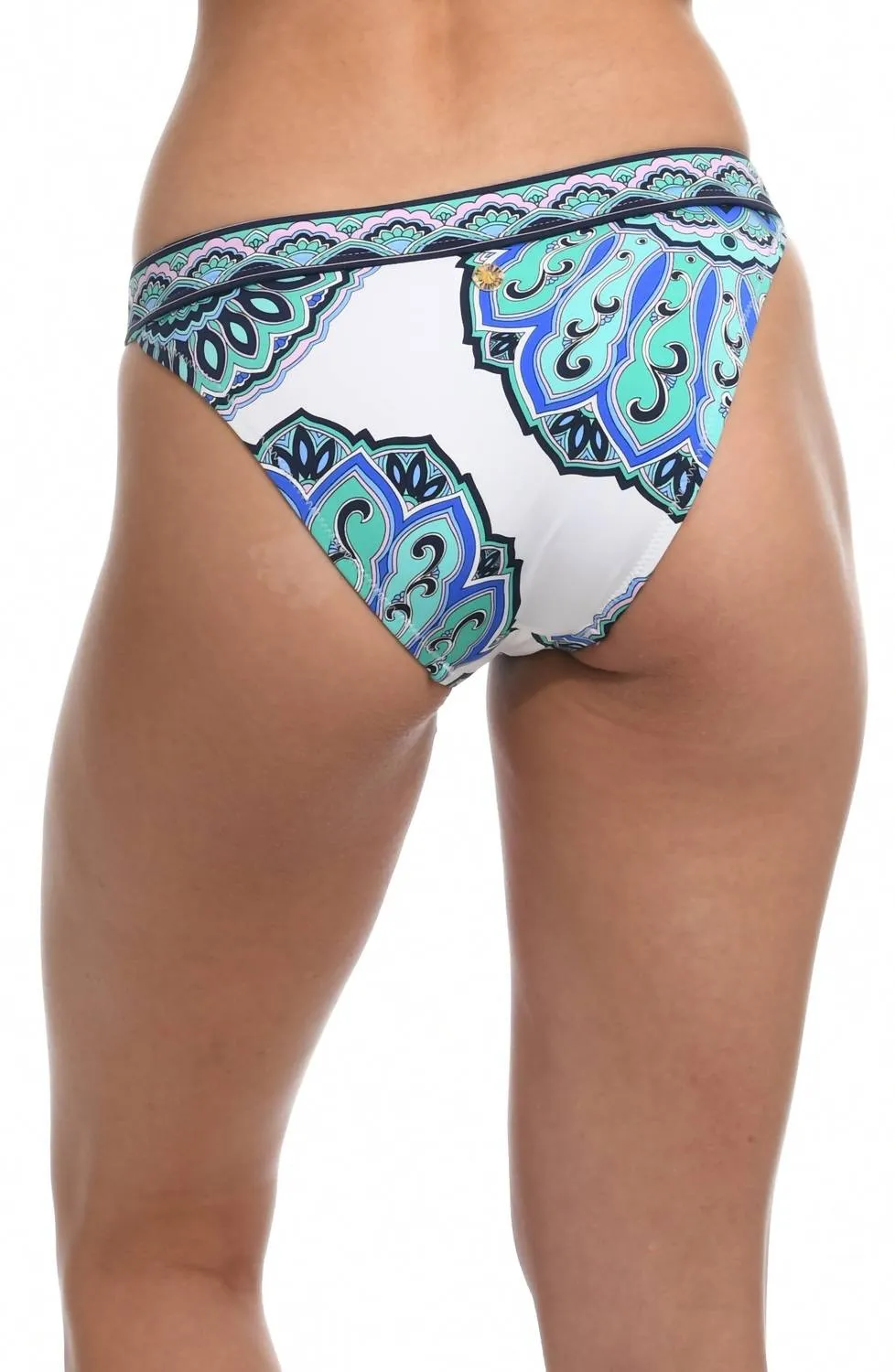 French Cut Bikini Bottom In Mellow Medallion