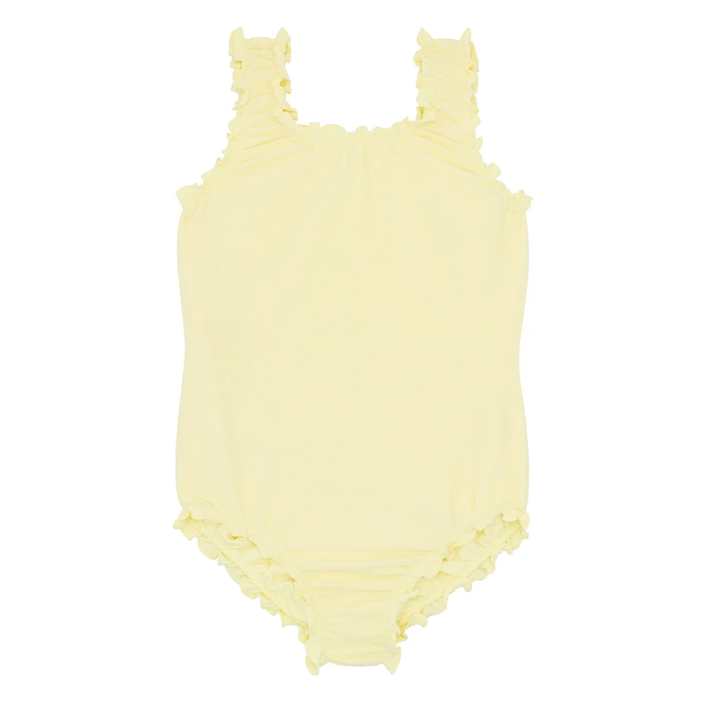girls banana terry scoop neck one piece