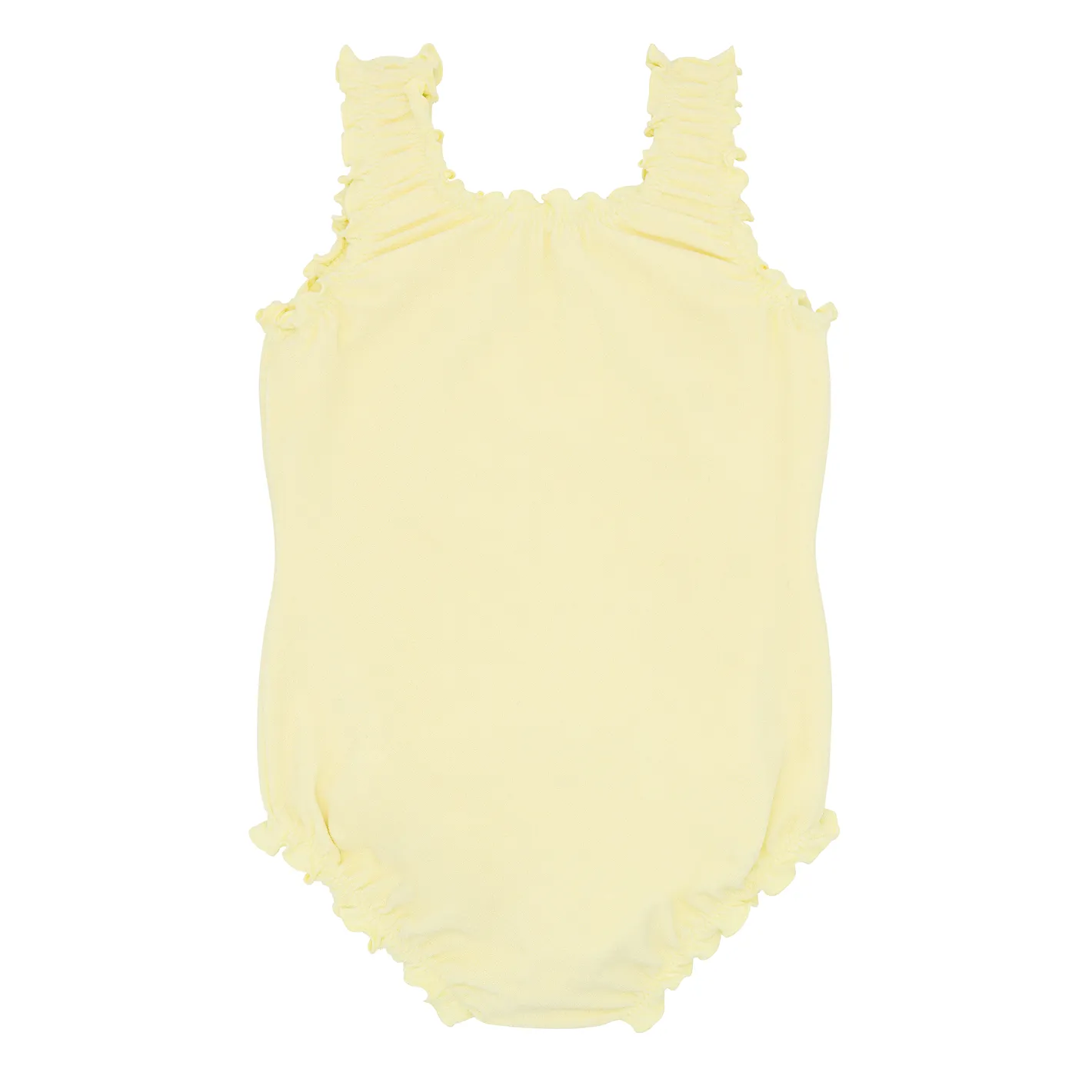girls banana terry scoop neck one piece