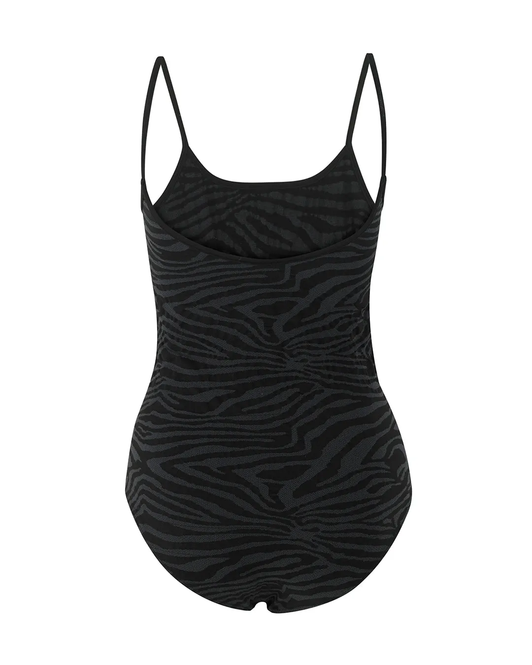 GLORIOUS Body Swimsuit | Zebra Jacquard