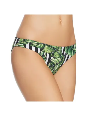 Havana Leaf Womens Hipster Low Rise Bikini Swim Bottom