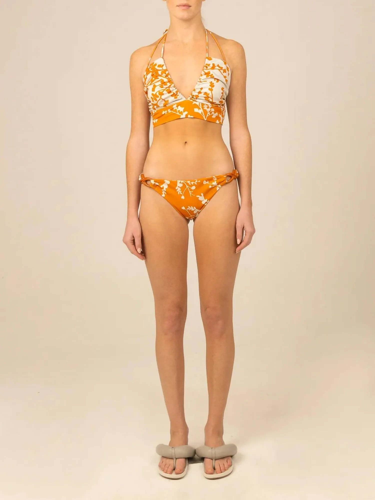 Idina Bikini Bottom In Purple Kaleidoscope