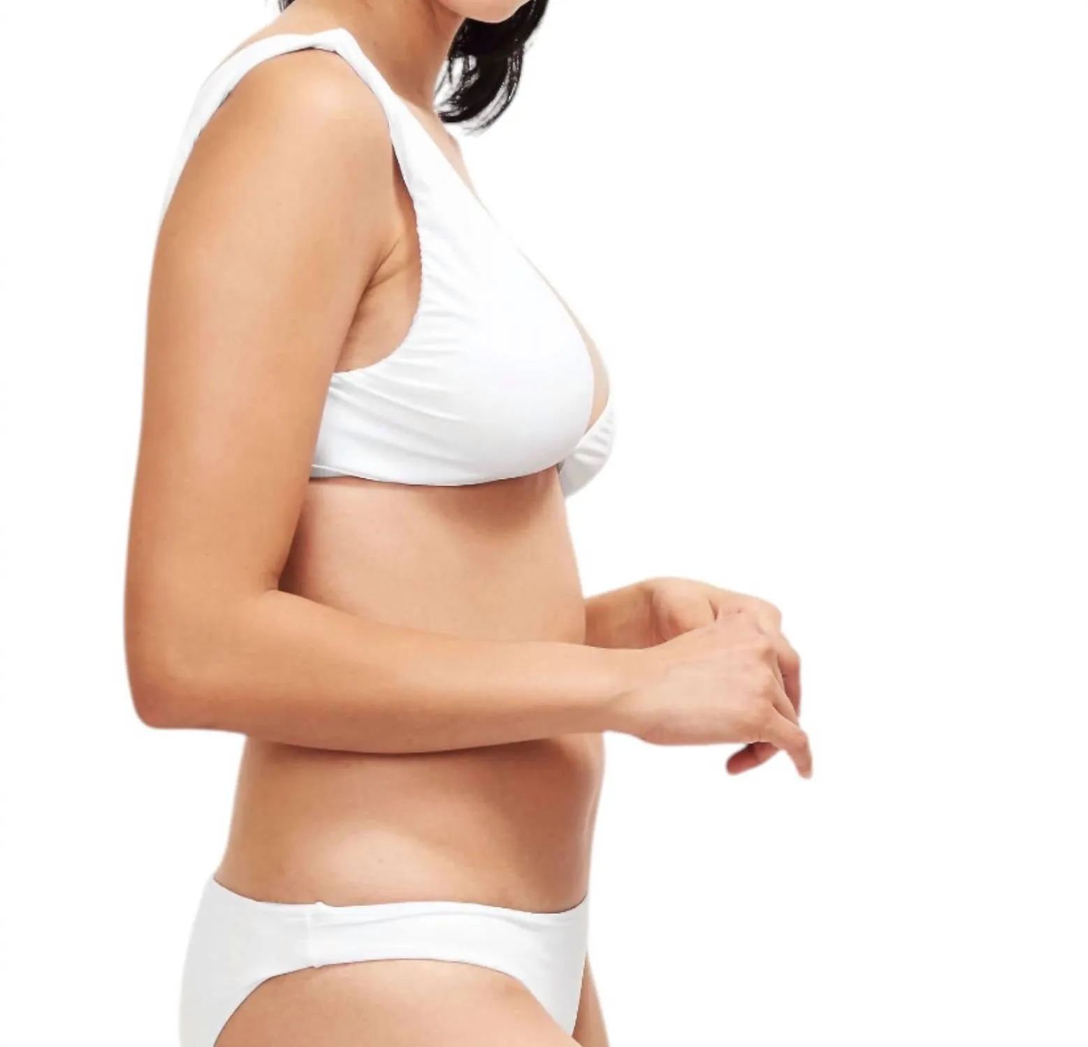 Jenna Bikini Top In White