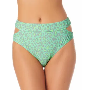 Juniors Womens Animal Print Summer Swim Bottom Separates