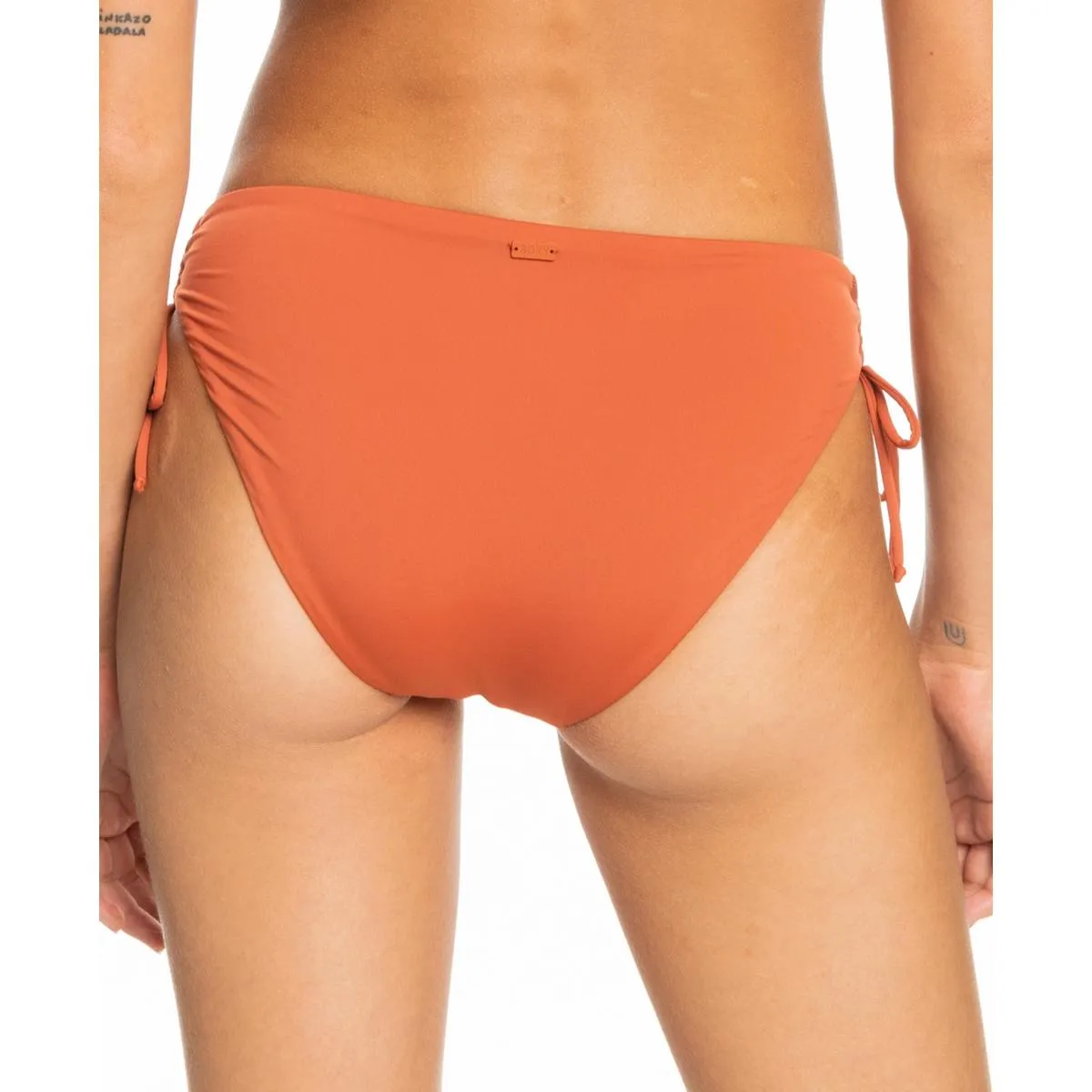 Juniors Womens Side Tie Polyester Swim Bottom Separates