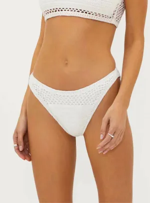 Kaylin Swimsuit Bottom In White