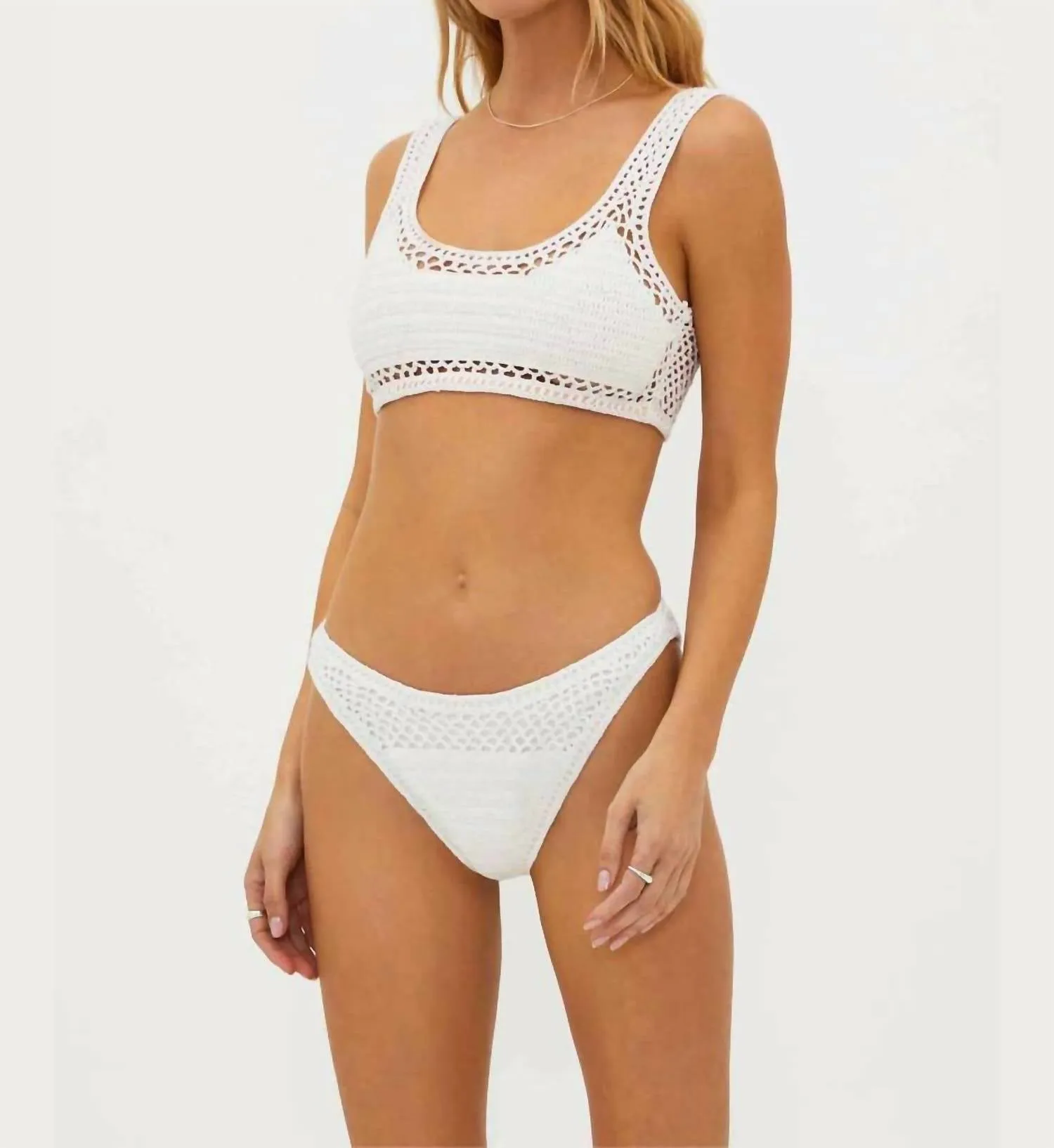 Kaylin Swimsuit Bottom In White