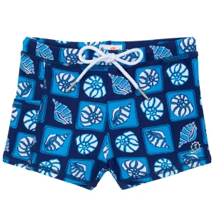 Kids Euro Swim Shorties | "Coastal"