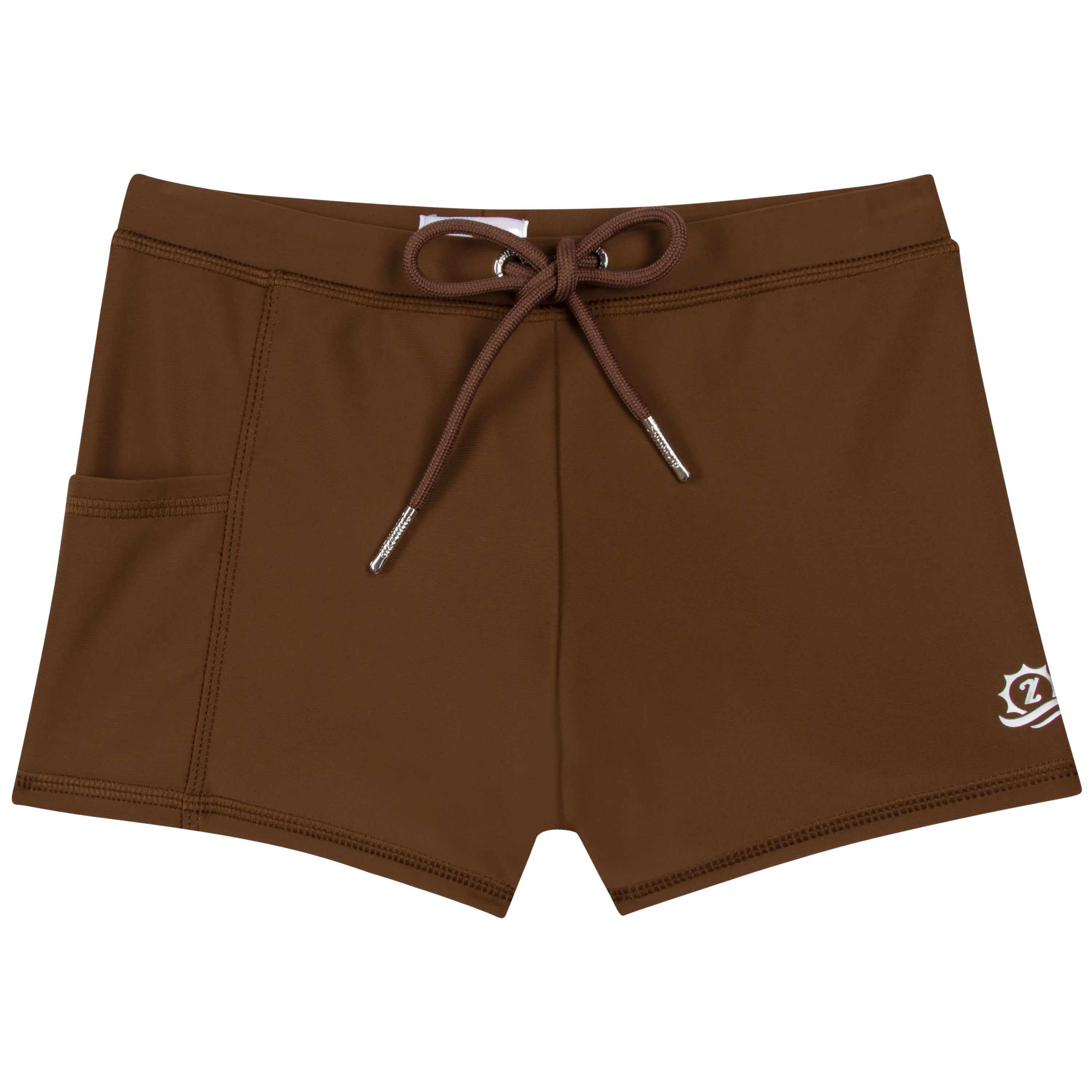 Kids Euro Swim Shorties | "Cold Brew"
