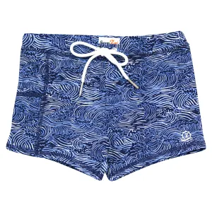 Kids Euro Swim Shorties | "Ocean Breeze"