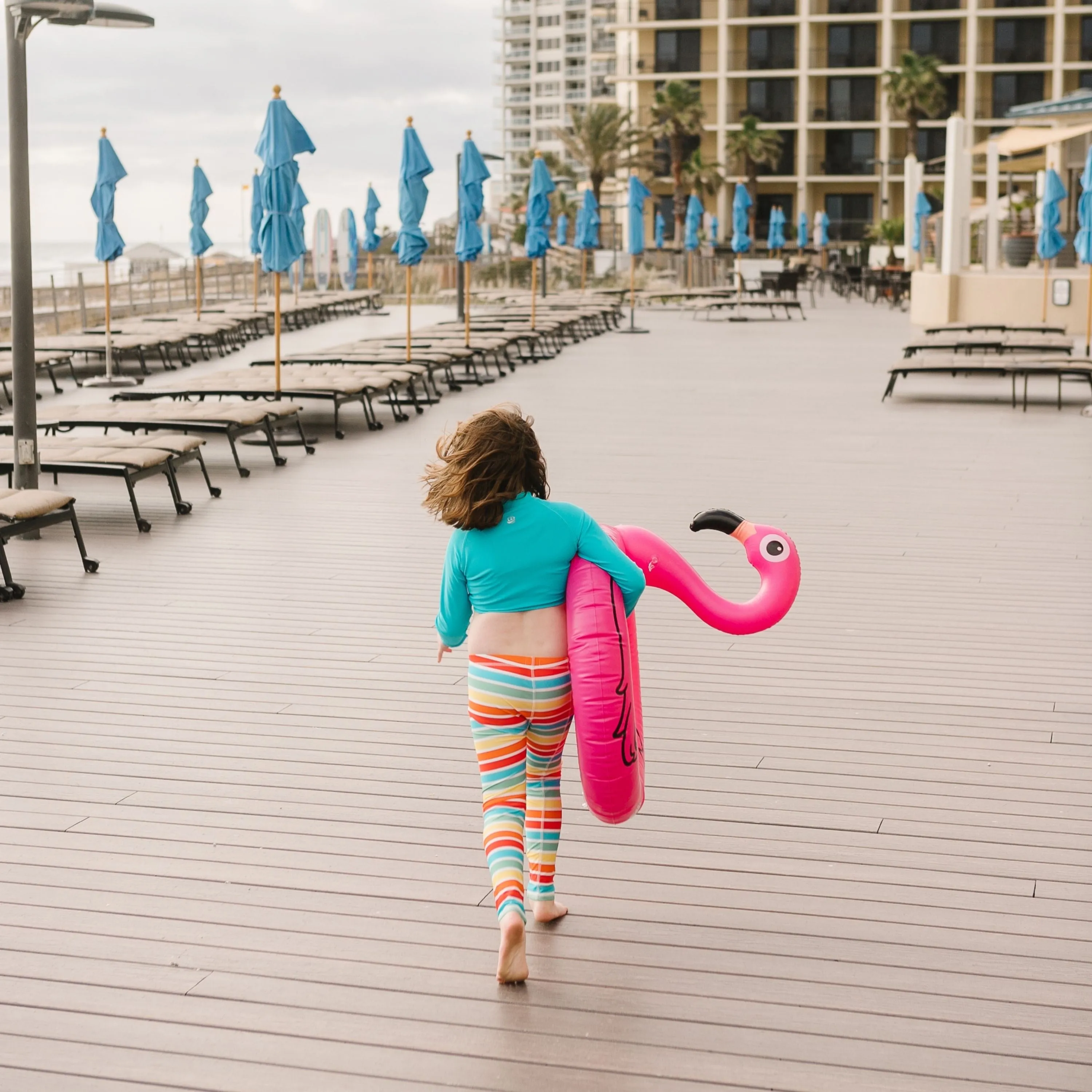 Kids Swim Pants | "Rainbow"