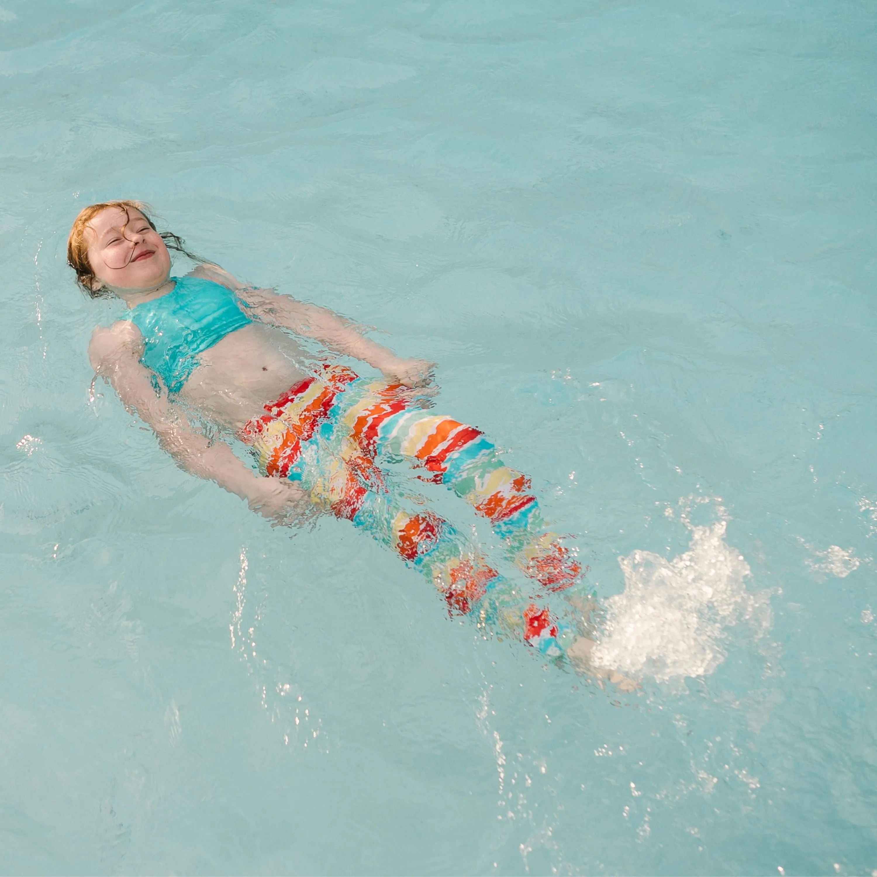 Kids Swim Pants | "Rainbow"