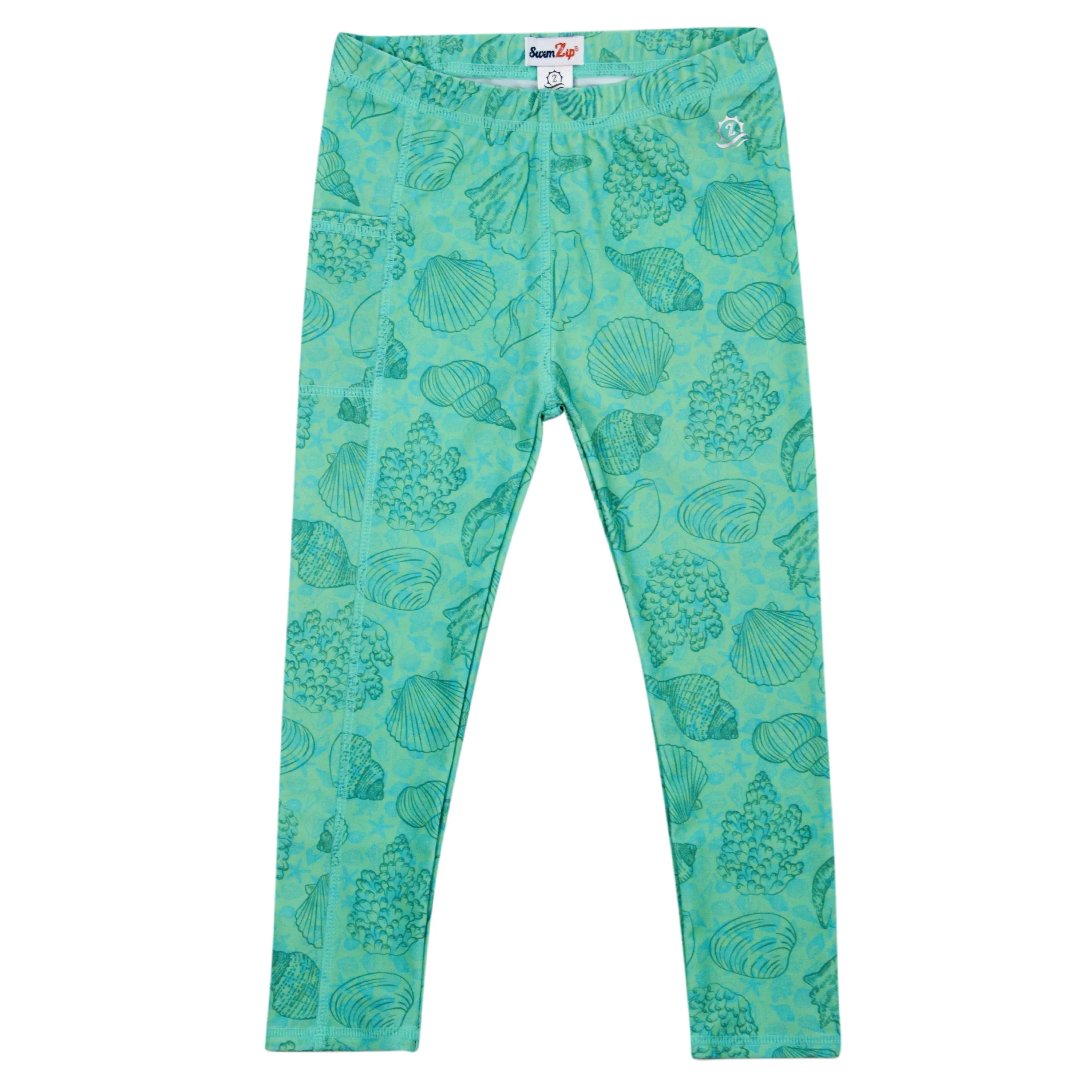 Kids Swim Pants | "Seashell"