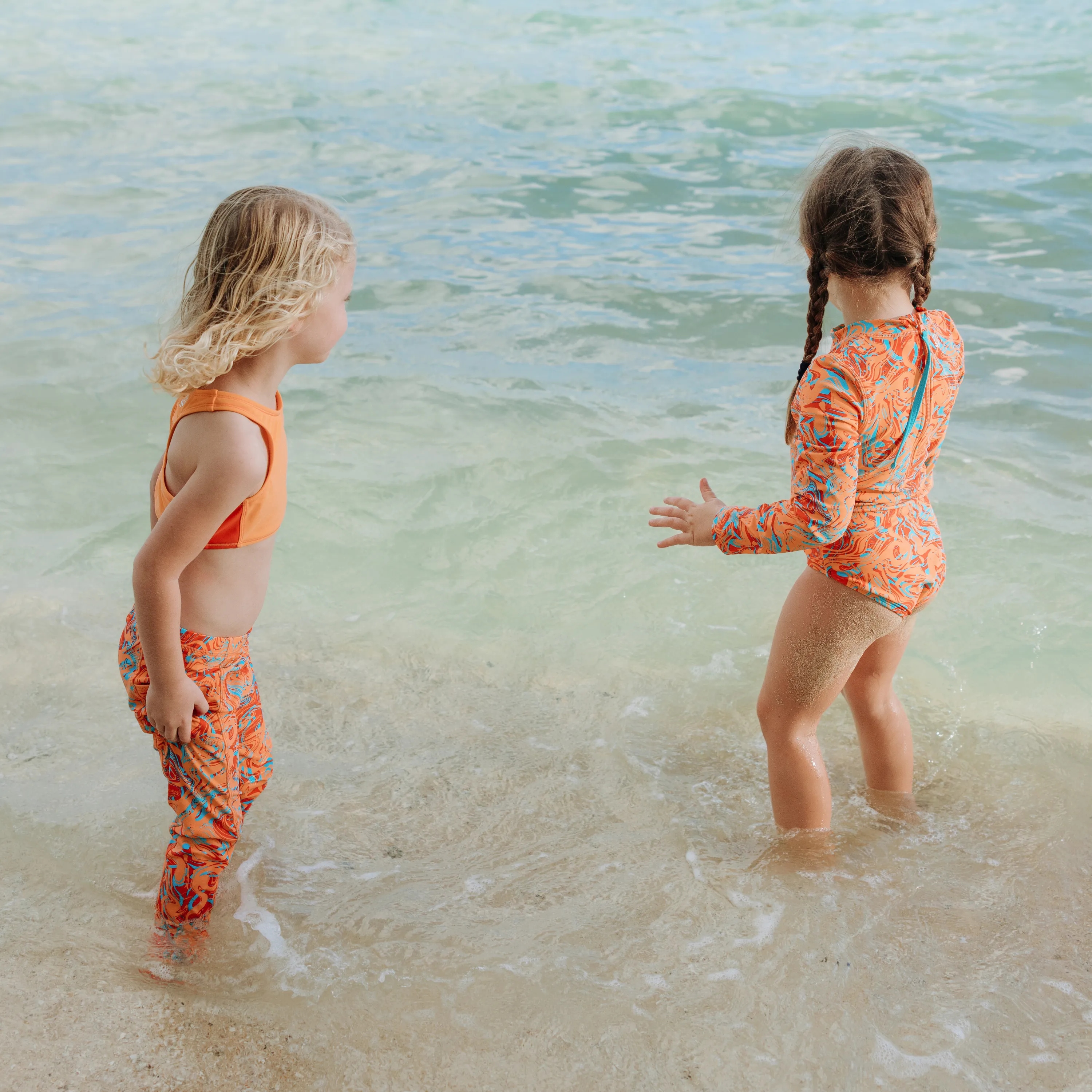 Kids Swim Pants | "Swirl"