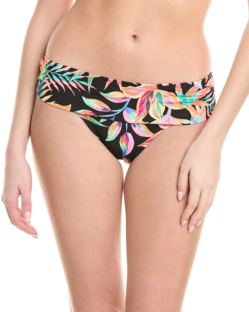 La Blanca Shirred Band Hipster Bikini Bottom