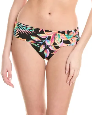 La Blanca Shirred Band Hipster Bikini Bottom