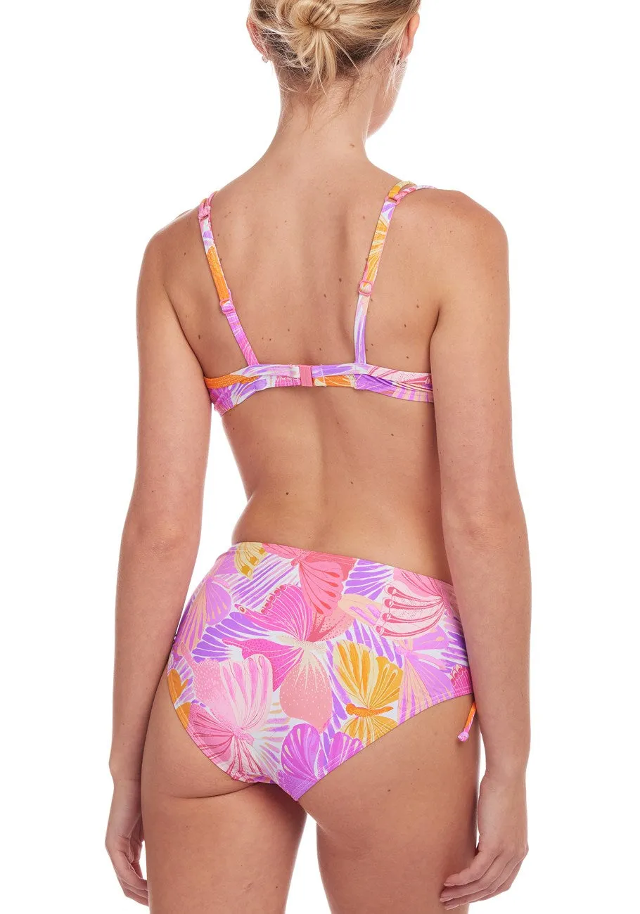 LASCANA Women's Butterfly Print Underwire Bikini To