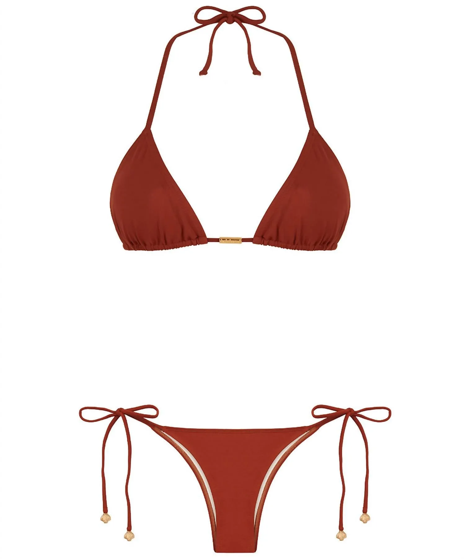 Lia Bikini In Brown
