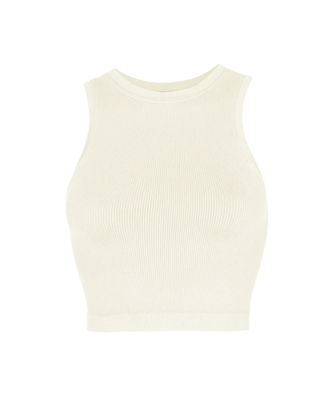 LUMINOUS Ribbed Vest | Cream